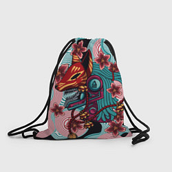 Рюкзак-мешок Кицунэ-маска, цвет: 3D-принт