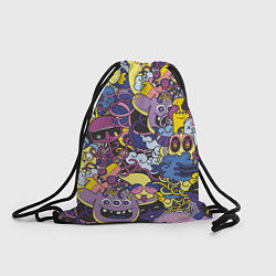Рюкзак-мешок Монстры-такие монстры, цвет: 3D-принт