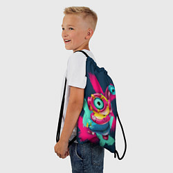 Рюкзак-мешок Otis Brawl, цвет: 3D-принт — фото 2