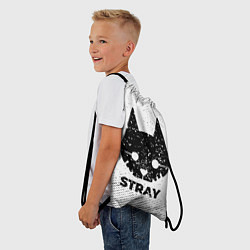 Рюкзак-мешок Stray с потертостями на светлом фоне, цвет: 3D-принт — фото 2