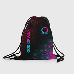 Рюкзак-мешок God of War - neon gradient, цвет: 3D-принт