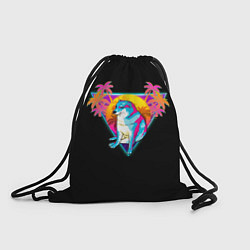 Рюкзак-мешок Неоновый Малыш Чимс, цвет: 3D-принт