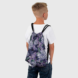 Рюкзак-мешок Ночная Сирень, цвет: 3D-принт — фото 2