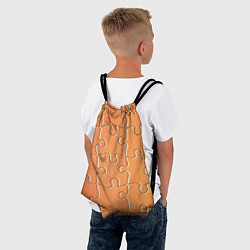 Рюкзак-мешок Пазлы - паттерн, цвет: 3D-принт — фото 2