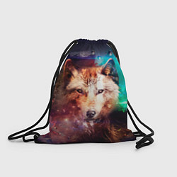Рюкзак-мешок Сказочная волчица, цвет: 3D-принт
