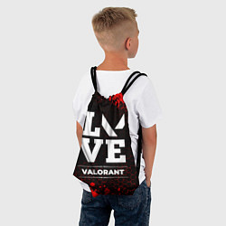 Рюкзак-мешок Valorant love классика, цвет: 3D-принт — фото 2