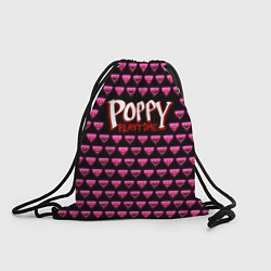 Рюкзак-мешок Poppy Playtime - Kissy Missy Pattern - Huggy Wuggy, цвет: 3D-принт