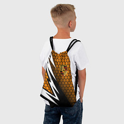 Рюкзак-мешок Порше - Кибер-броня, цвет: 3D-принт — фото 2