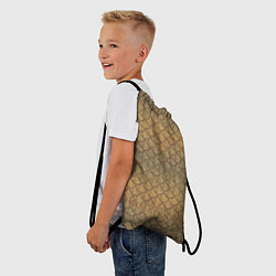 Рюкзак-мешок Дом Дракона рюкзак с чешуей, цвет: 3D-принт — фото 2
