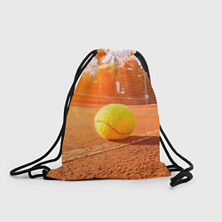 Рюкзак-мешок Теннис - рассвет, цвет: 3D-принт