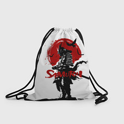 Рюкзак-мешок Самурай и Красное Солнце, цвет: 3D-принт