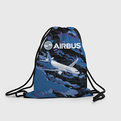 Рюкзак-мешок Airbus A320 Аэробус, цвет: 3D-принт