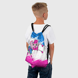 Рюкзак-мешок Мамочка длинные ноги с Хагги, цвет: 3D-принт — фото 2