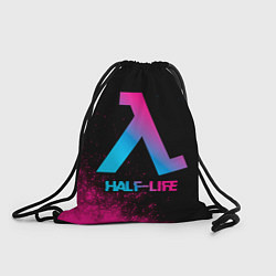 Рюкзак-мешок Half-Life - neon gradient, цвет: 3D-принт