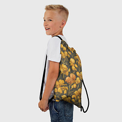 Рюкзак-мешок Цветы в викторианском стиле, цвет: 3D-принт — фото 2