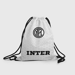 Рюкзак-мешок Inter sport на светлом фоне: символ, надпись, цвет: 3D-принт