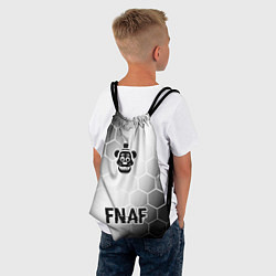 Рюкзак-мешок FNAF glitch на светлом фоне: символ, надпись, цвет: 3D-принт — фото 2