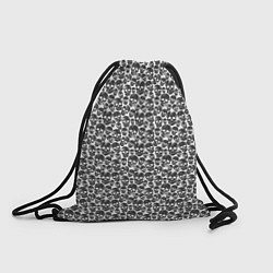 Рюкзак-мешок Череп со скулами, цвет: 3D-принт