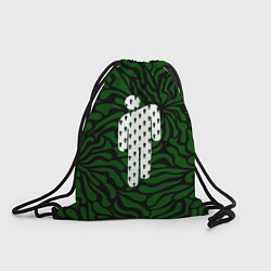 Рюкзак-мешок Billie eilish абстракция, цвет: 3D-принт