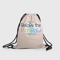 Рюкзак-мешок Before the Rainbow, цвет: 3D-принт