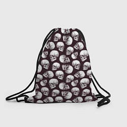 Рюкзак-мешок Череп гравюра, цвет: 3D-принт