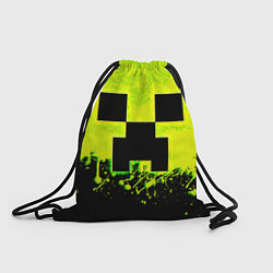 Рюкзак-мешок Creeper neon, цвет: 3D-принт