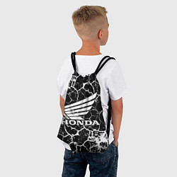 Рюкзак-мешок Honda logo арт, цвет: 3D-принт — фото 2