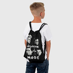 Рюкзак-мешок Depeche Mode portrait, цвет: 3D-принт — фото 2