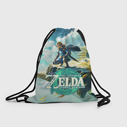 Рюкзак-мешок The Legend of Zelda: Tears of the Kingdom Линк, цвет: 3D-принт