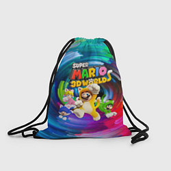 Рюкзак-мешок Super Mario 3D World - Nintendo - Team of heroes, цвет: 3D-принт