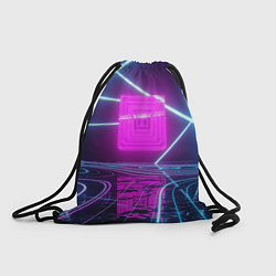 Рюкзак-мешок Неоновые декорации, цвет: 3D-принт