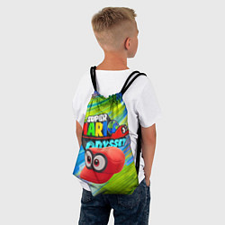 Рюкзак-мешок Super Mario Odyssey - Nintendo - Бейсболка, цвет: 3D-принт — фото 2