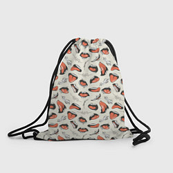 Рюкзак-мешок Рот с языком поп арт, цвет: 3D-принт
