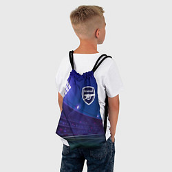 Рюкзак-мешок Arsenal ночное поле, цвет: 3D-принт — фото 2