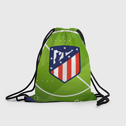 Рюкзак-мешок Atletico madrid Поле, цвет: 3D-принт