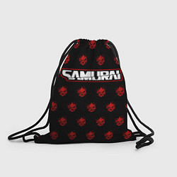 Рюкзак-мешок Самурай - Киберпанк - Они, цвет: 3D-принт