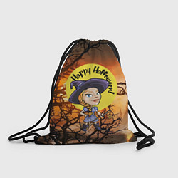 Рюкзак-мешок Happy Halloween - Witch, цвет: 3D-принт