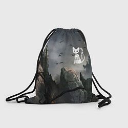 Рюкзак-мешок Happy Halloween - Castle, цвет: 3D-принт