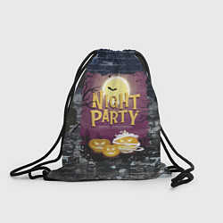 Рюкзак-мешок Ночная вечеринка - Pumpkin, цвет: 3D-принт