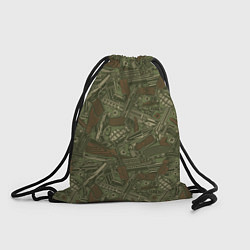 Рюкзак-мешок Гора оружия, цвет: 3D-принт