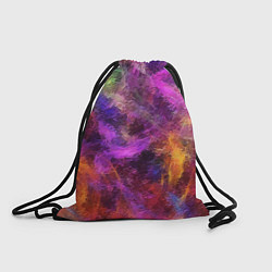 Рюкзак-мешок Разводы цветные, цвет: 3D-принт