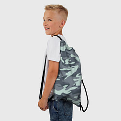 Рюкзак-мешок Узор камуфляж, цвет: 3D-принт — фото 2