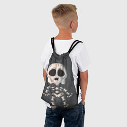 Рюкзак-мешок Скелетон, цвет: 3D-принт — фото 2