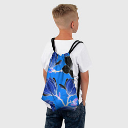 Рюкзак-мешок Растительная композиция - минимализм, цвет: 3D-принт — фото 2