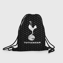 Рюкзак-мешок Tottenham sport на темном фоне, цвет: 3D-принт