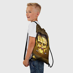 Рюкзак-мешок Зомби - хэллоуин, цвет: 3D-принт — фото 2