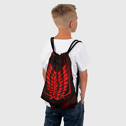 Рюкзак-мешок Развед корпус - Красный - АТ, цвет: 3D-принт — фото 2