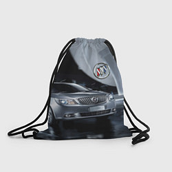 Рюкзак-мешок Buick в ночном городе, цвет: 3D-принт