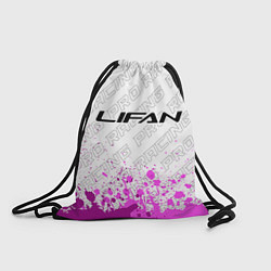 Рюкзак-мешок Lifan pro racing: символ сверху, цвет: 3D-принт