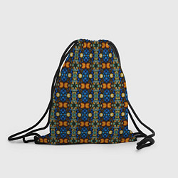 Рюкзак-мешок Витражи - ромбики, цвет: 3D-принт